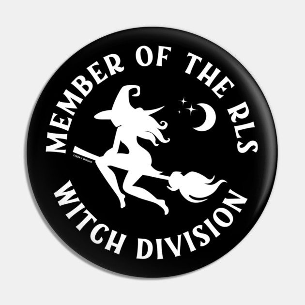 Member of the RLS Witch Division Cheeky Witch® Pin by Cheeky Witch