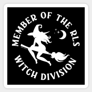 Member of the RLS Witch Division Cheeky Witch® Sticker