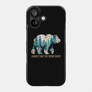 Always Take The Scenic Route Phone Case