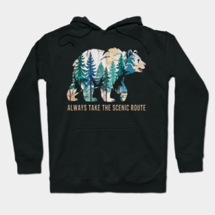 Always Take The Scenic Route Hoodie