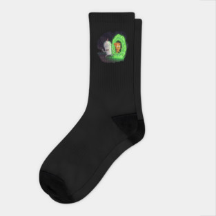 rick and morty Classic Socks