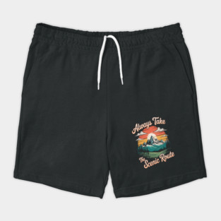 Take the Scenic Route Shorts