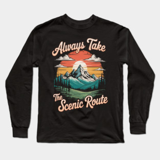 Take the Scenic Route Long Sleeve T-Shirt