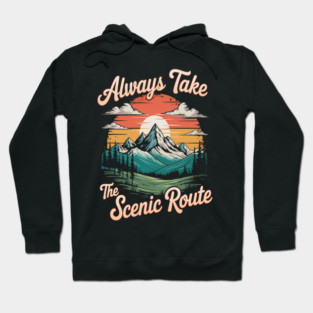 Take the Scenic Route Hoodie