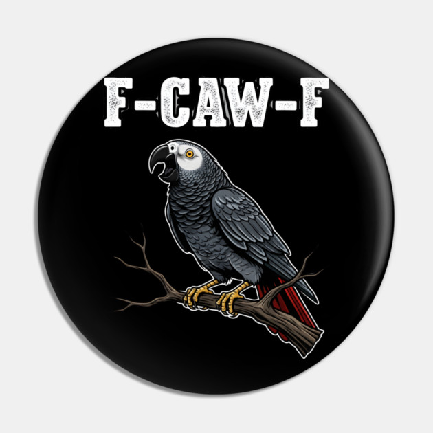 F-CAW-F Parrot Meme Pin by MOHAMED 's Store 45