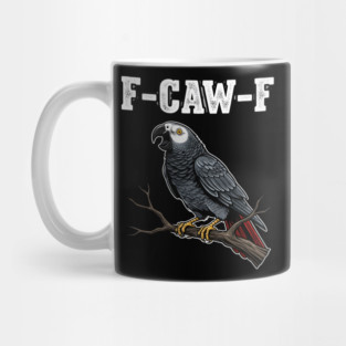 F-CAW-F Parrot Meme Mug