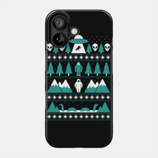 Paranormal Christmas Sweater Phone Case