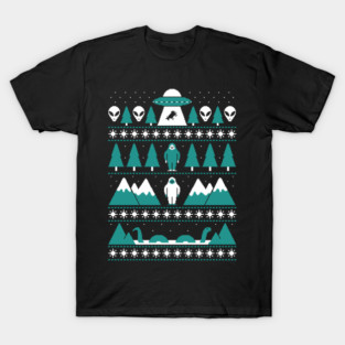 Paranormal Christmas Sweater T-Shirt