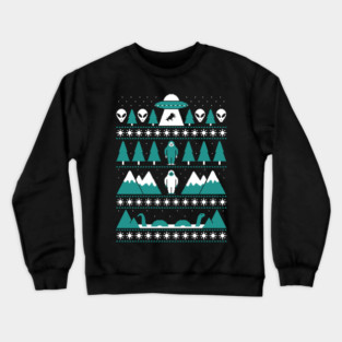 Paranormal Christmas Sweater Crewneck Sweatshirt
