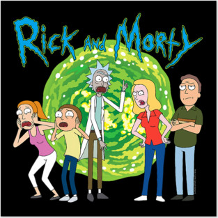 rick and morty Classic Posters and Art