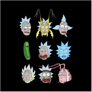 rick and morty Classic Posters and Art