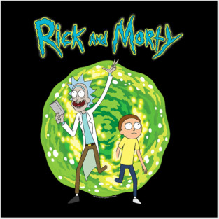 rick and morty Classic Posters and Art