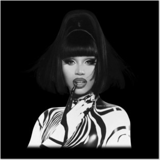 Cardi B Little Miss Drama Tour, Cardi B Am I The Drama Posters and Art