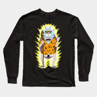 Master Rick Roshi Dragon Ball Mashup Long Sleeve T-Shirt