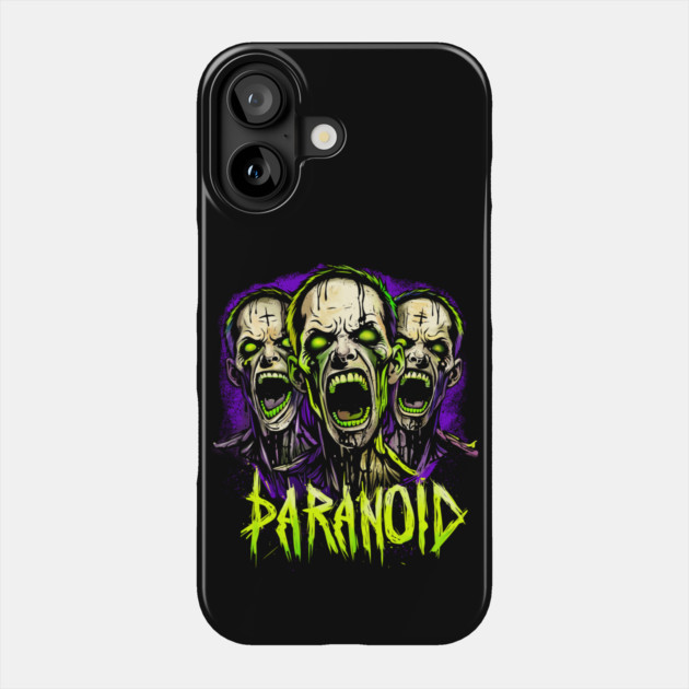 PARANOID Phone Case by artslaves