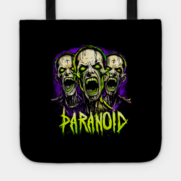 PARANOID Tote by artslaves