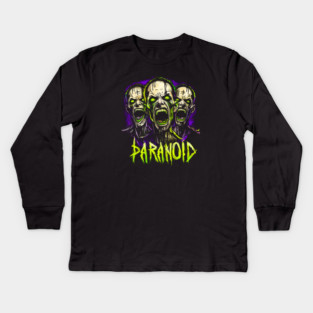 PARANOID Kids Long Sleeve T-Shirt