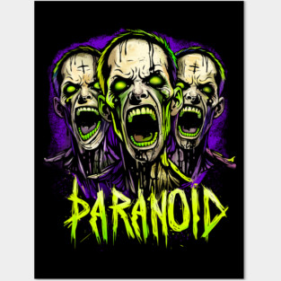 PARANOID Posters and Art