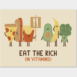 Eat The Rich Posters and Art