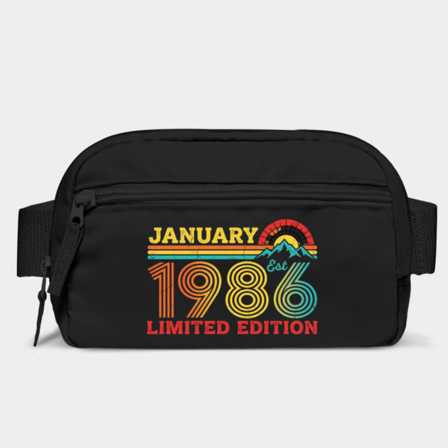 January 1986 Est. Limited Edition Birthday by ArtistTee ⭐⭐⭐⭐⭐