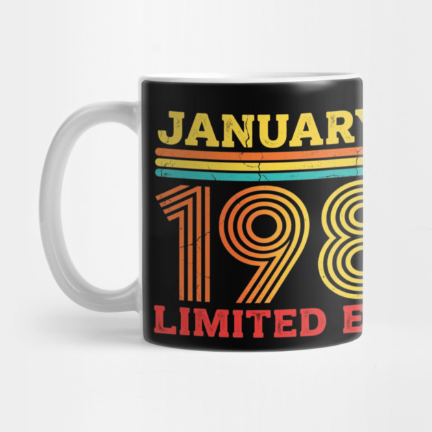 January 1986 Est. Limited Edition Birthday by ArtistTee ⭐⭐⭐⭐⭐