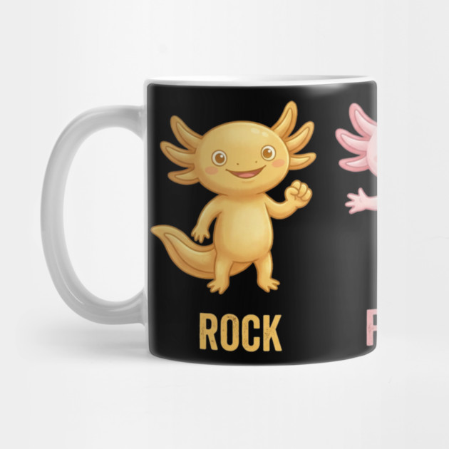 Rock Paper Scissors Axolotl Funny Game by ArtistTee ⭐⭐⭐⭐⭐