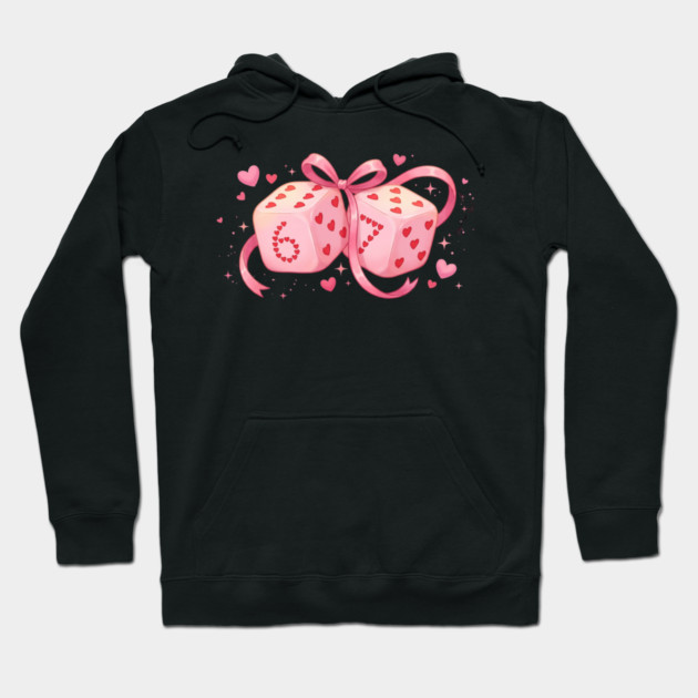 Six And Seven Dice Love Valentine's Day Hoodie by ArtistTee ⭐⭐⭐⭐⭐