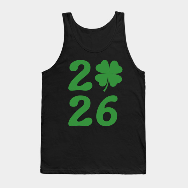 St Patricks Day 2026 Tank Top by Creatifly Graphic Tees