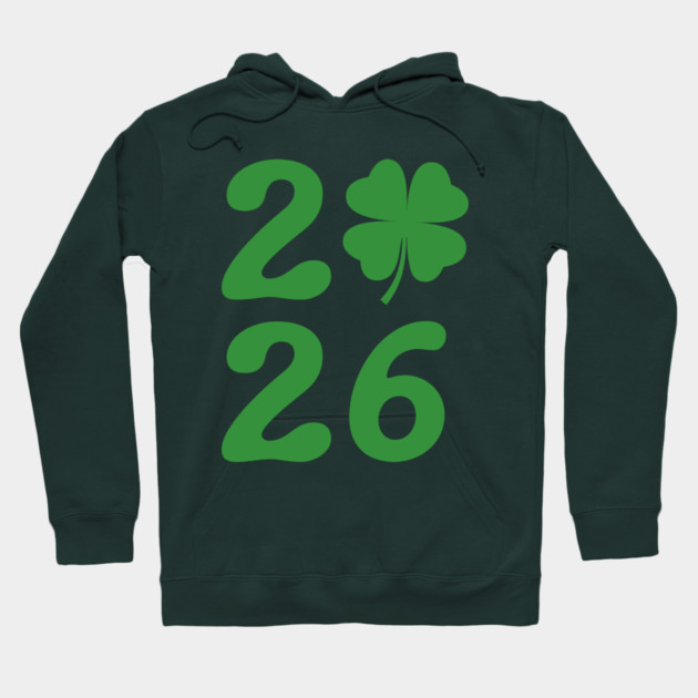 St Patricks Day 2026 Hoodie by Creatifly Graphic Tees