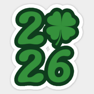 St Patricks Day 2026 Sticker