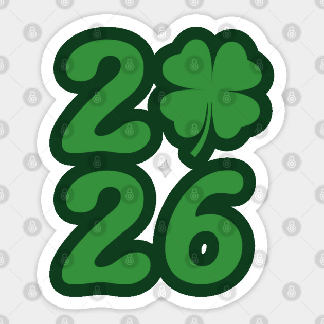 St Patricks Day 2026 Sticker by Creatifly Graphic Tees