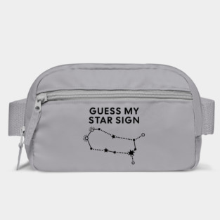 Guess My Star Sign – Gemini Zodiac, Astrology Constellation - Black Prin Bag