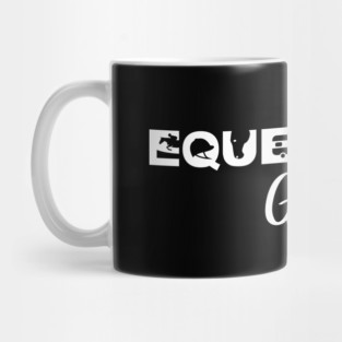 Equestrian Girl (White) Mug