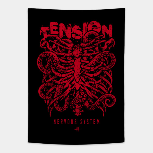 TENSION Tapestry by artslaves
