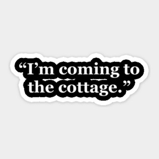 Cottage Sticker