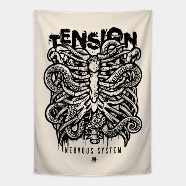 TENSION Tapestry by artslaves