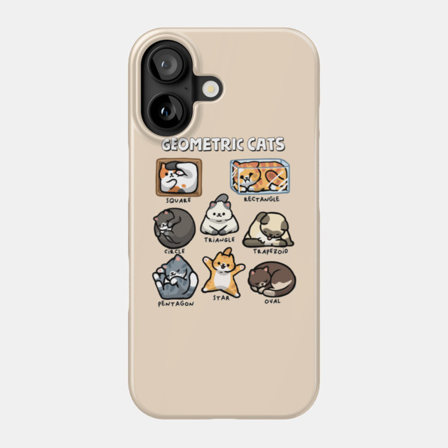 Geometric Cats Phone Case by GoshWow®