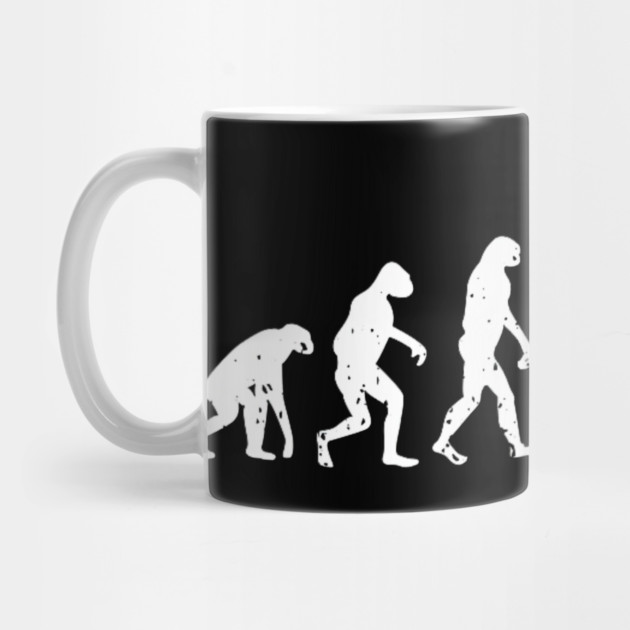 Drumming Evolution Funny Drummer by yangho