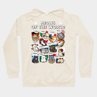 Meows Of The World Hoodie