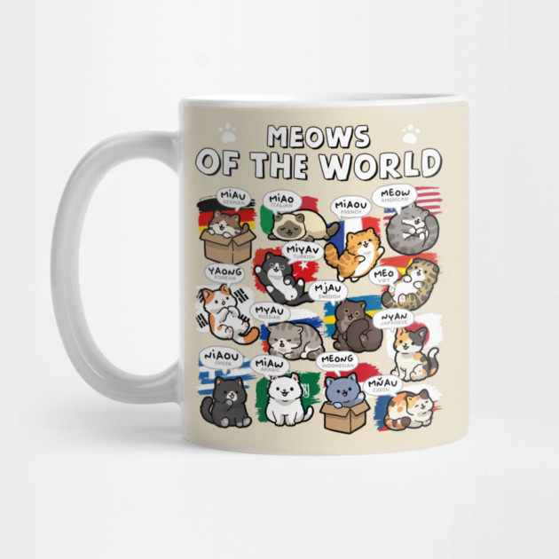 Meows Of The World by GoshWow®