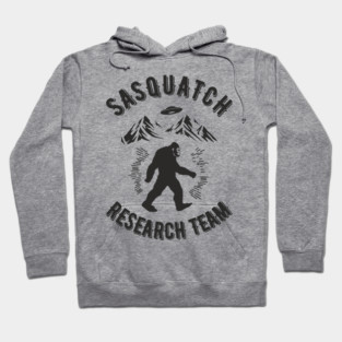 Sasquatch Research Team Hiking Squad Hoodie