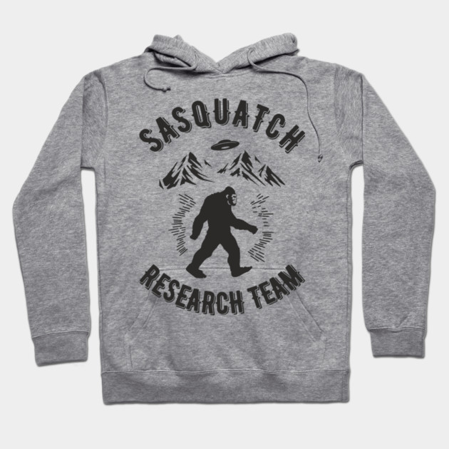Sasquatch Research Team Hiking Squad Hoodie by Anticorporati