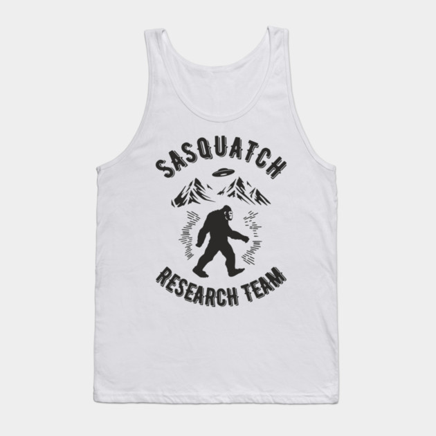 Sasquatch Research Team Hiking Squad Tank Top by Anticorporati