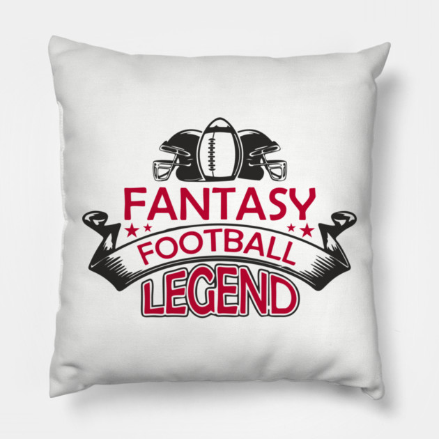 Fantasy Football Legend Couch Coach Pillow by Anticorporati