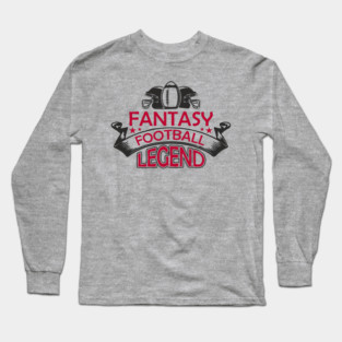 Fantasy Football Legend Couch Coach Long Sleeve T-Shirt