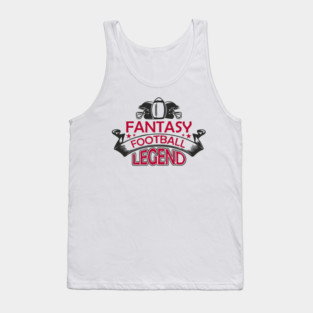Fantasy Football Legend Couch Coach Tank Top