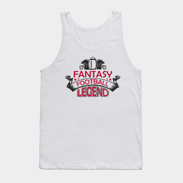 Fantasy Football Legend Couch Coach Tank Top by Anticorporati