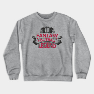 Fantasy Football Legend Couch Coach Crewneck Sweatshirt