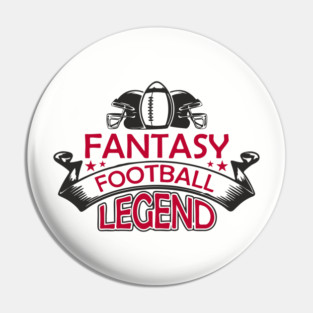 Fantasy Football Legend Couch Coach Pin