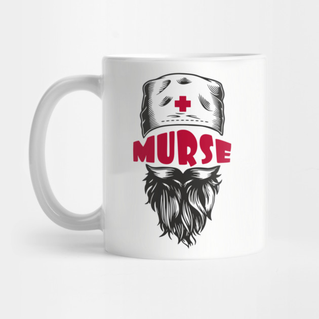 Murse Male Nurse Funny Medical Humor Pun by Anticorporati
